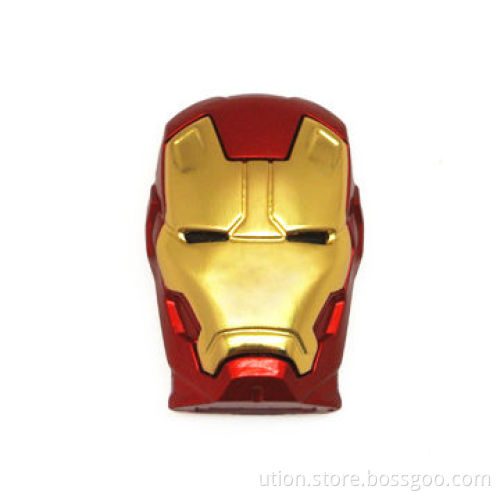 1 to 32GB USB Flash Drive, Face Design, Supports USB 2.0 Interface, Free Logo